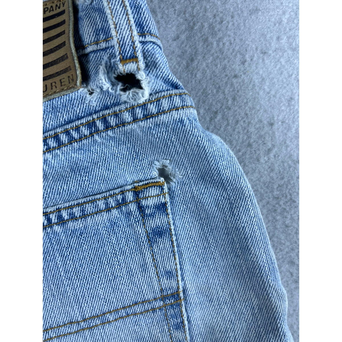 Vintage Polo Jeans Co Ralph Lauren Denim Shorts Womens - 32