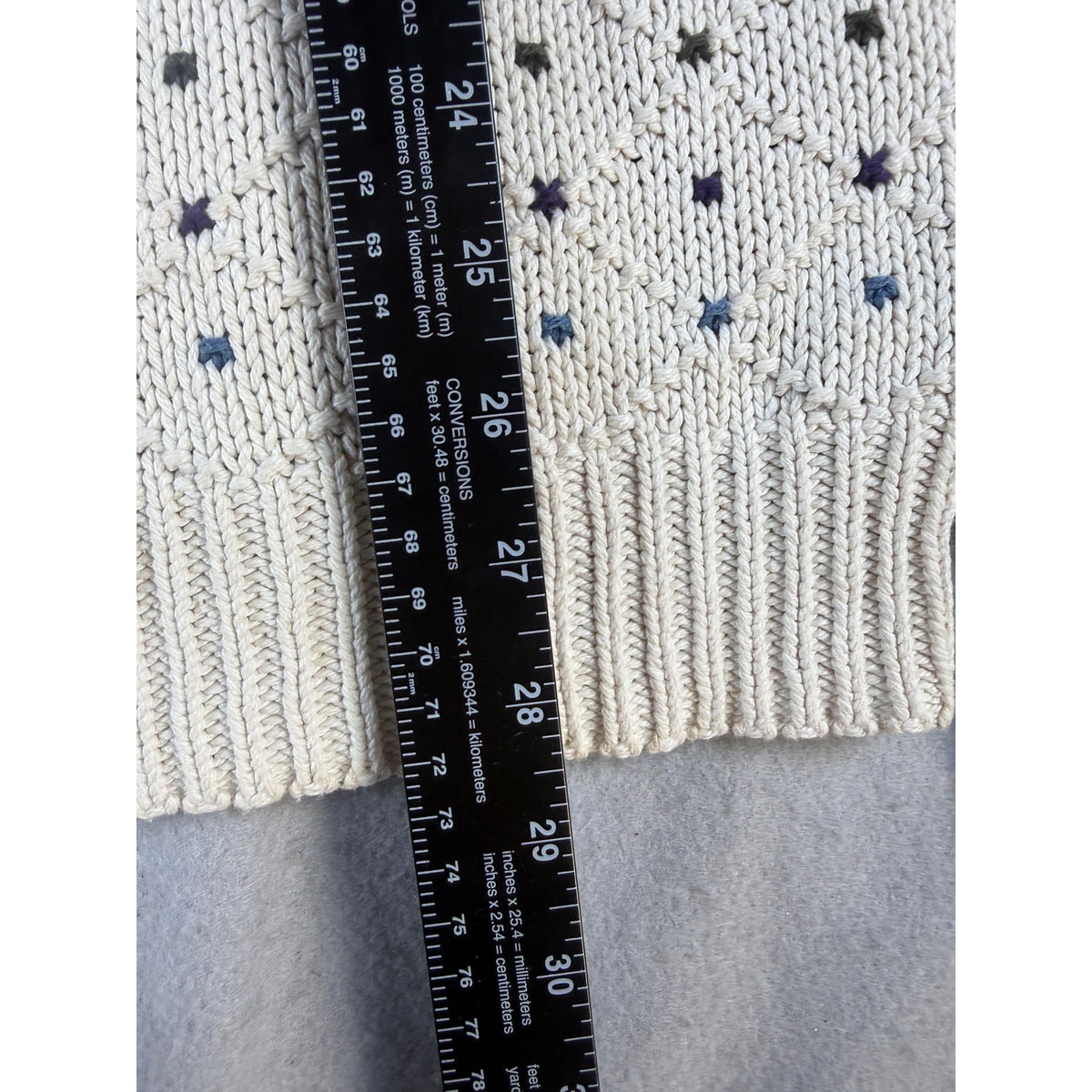 Vintage Boston Clipper Chunky Knit Sweater - L