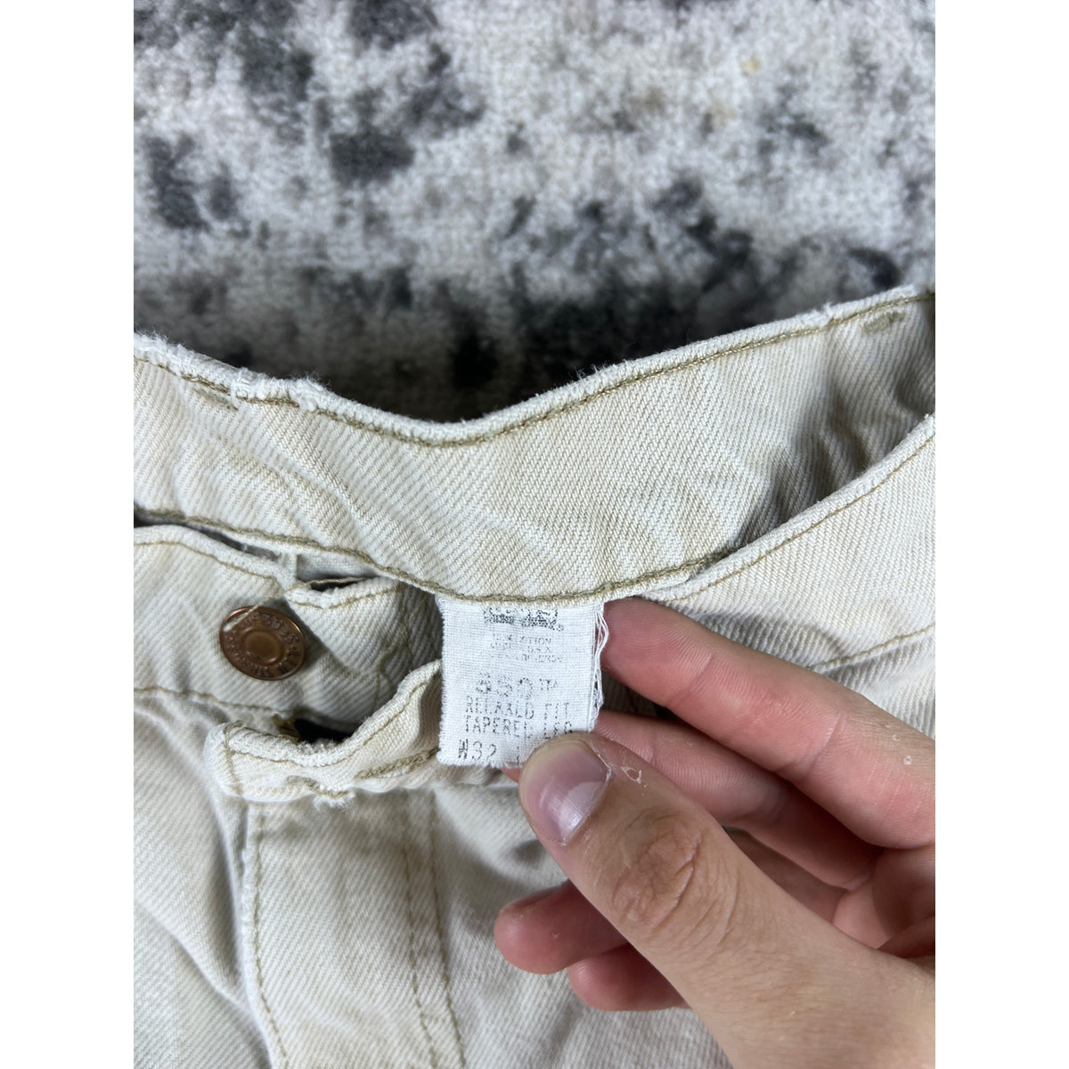 Vintage Levis 550 Denim Shorts - 32