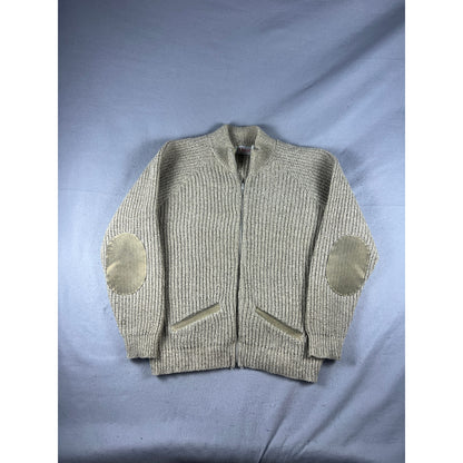 Vintage Orvis Wool Elbow Patch Cardigan - L