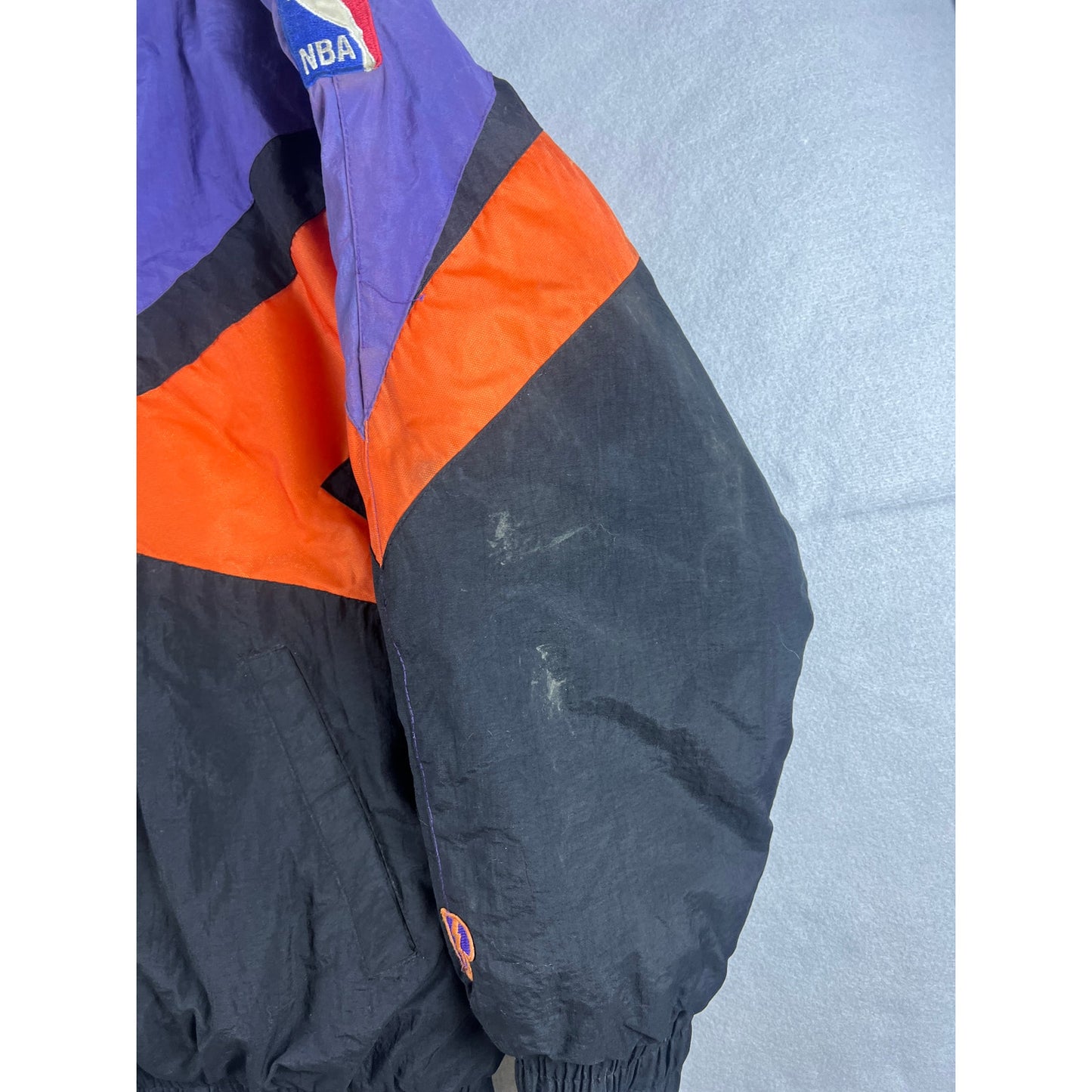 Vintage 90s NBA Pro Player Phoenix Suns Puffer Jacket - L