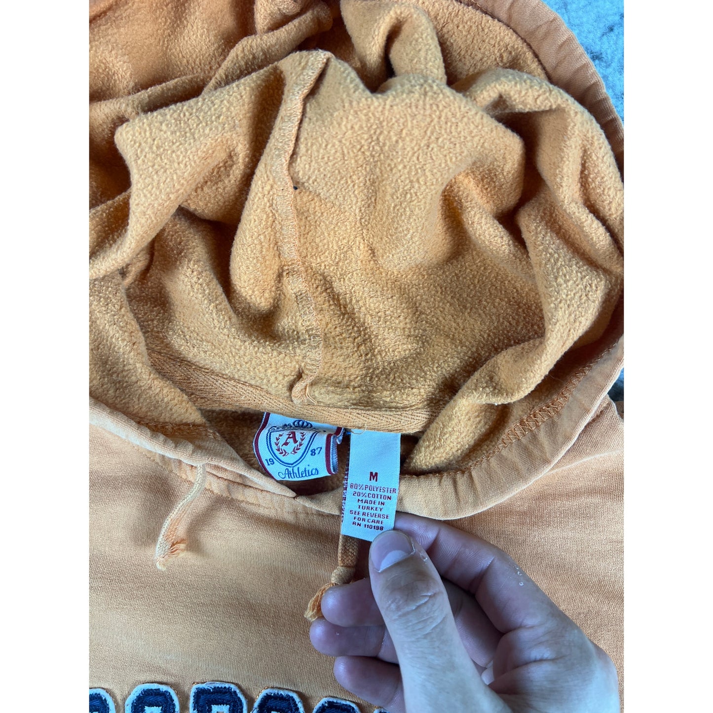 Vintage Aeropostale Spellout Hoodie - M