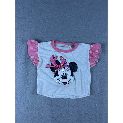 Vintage Disney Minnie Mouse Shirt Toddler Girls - 3T