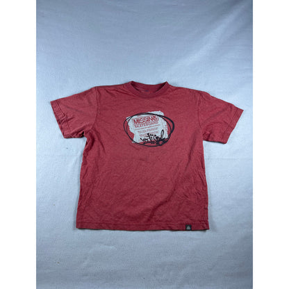 Y2k Red Vertical Skateboard Shirt - YL