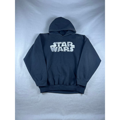 Vintage Black Star Wars hoodie - L
