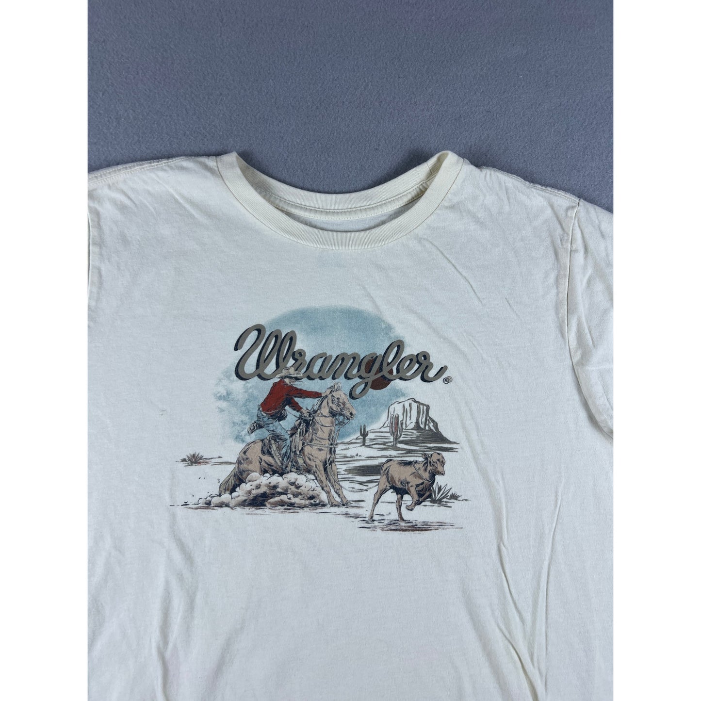 Wrangler Cowboy Horse Western T-Shirt - XL