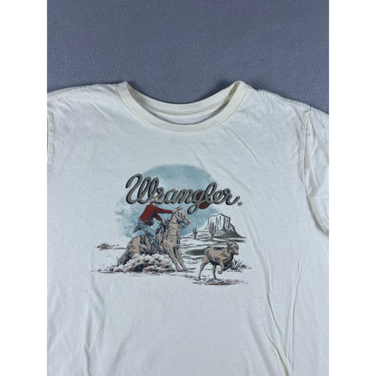 Wrangler Cowboy Horse Western T-Shirt - XL