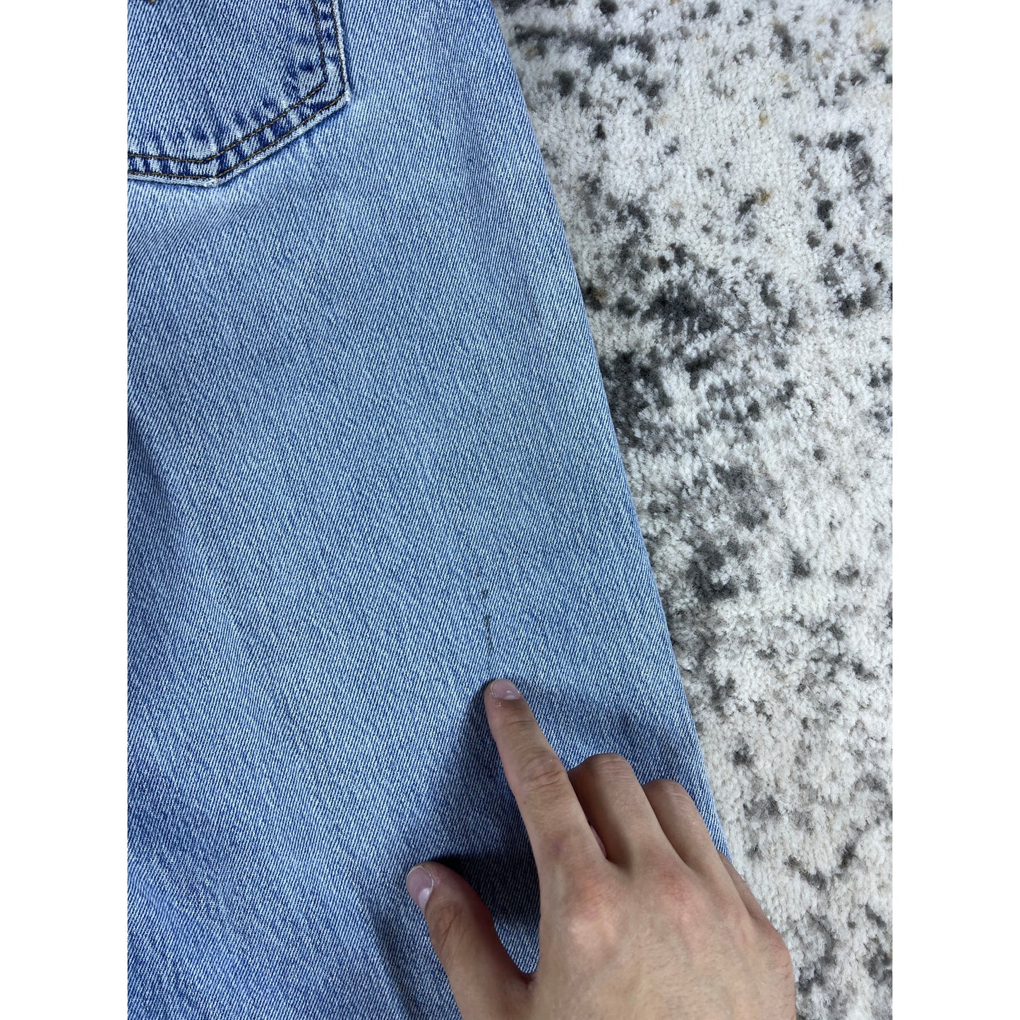 Vintage Denim Blue Levi Orange Tabs - 32
