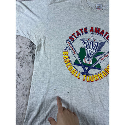 Vintage 1994 Baseball Graphic T-shirt - XL