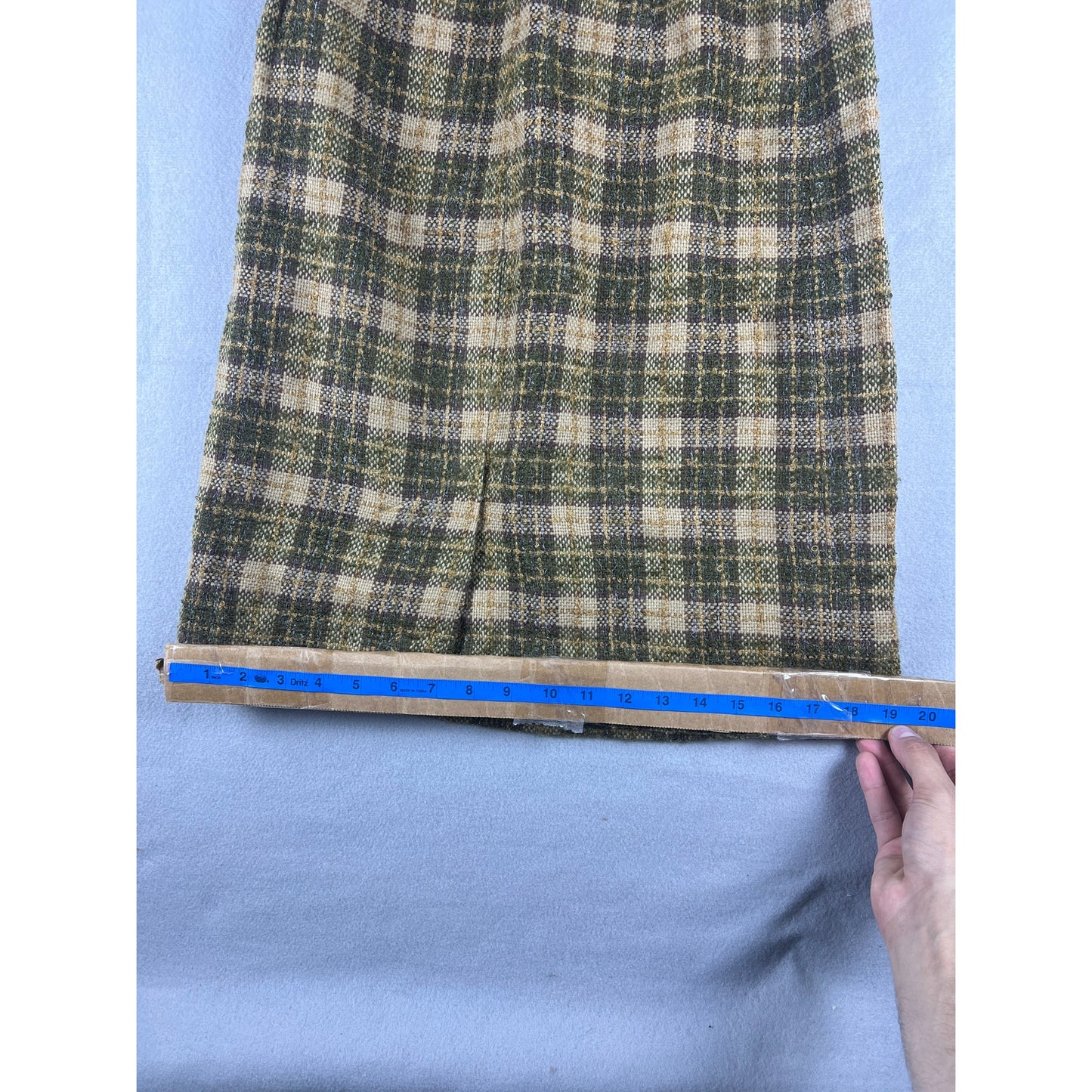 Vintage Wool Tweed Skirt - XS
