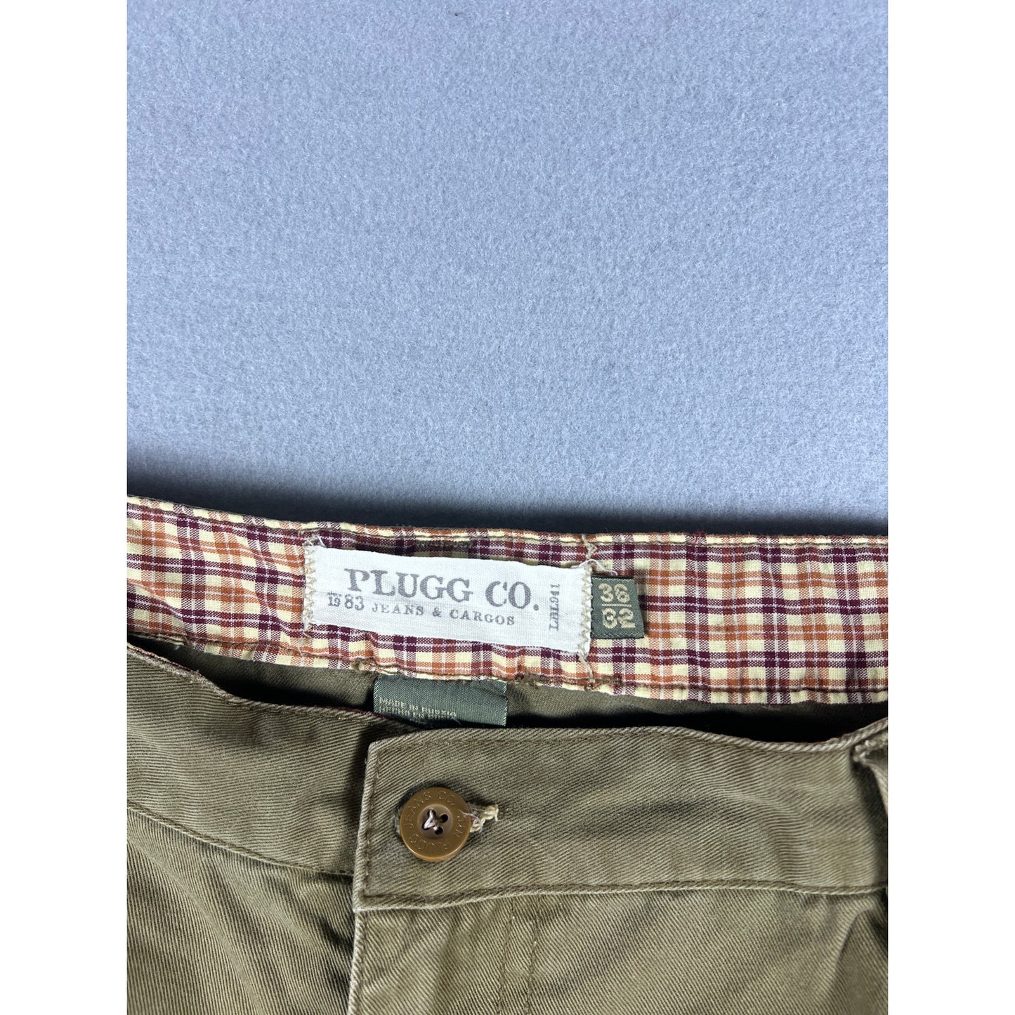 Plugg Y2K Baggy Cargo Pants - 36x32