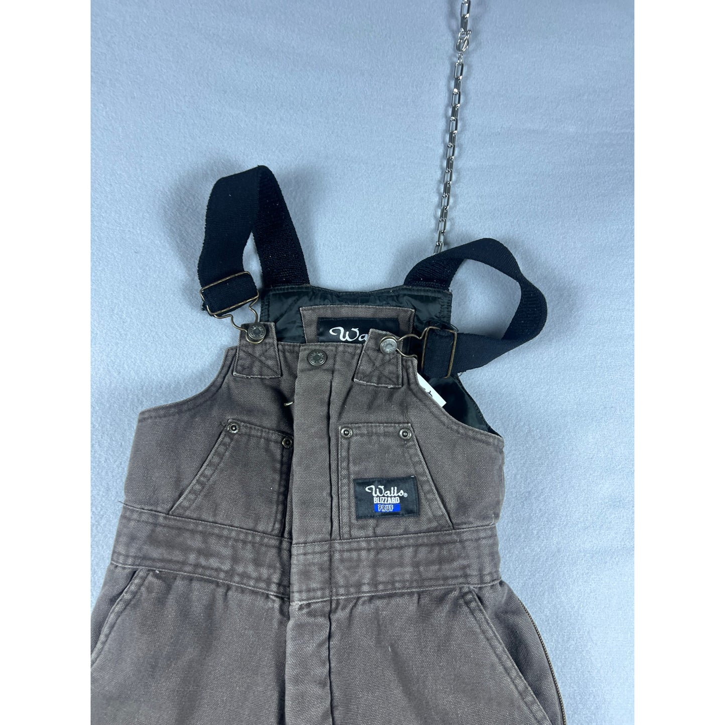 Walls Blizzard Pruf Canvas Bib Overalls Youth - 6/7Y