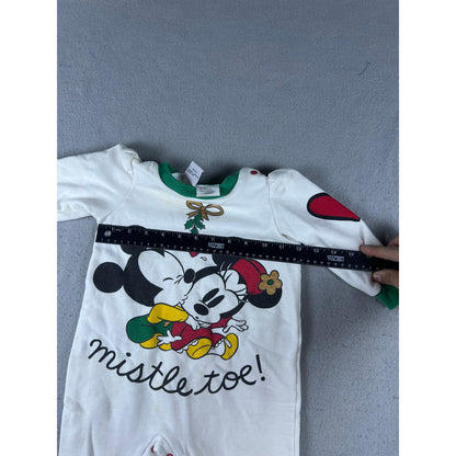 Vintage Disney Mickey Minnie Romper Toddler - 18M