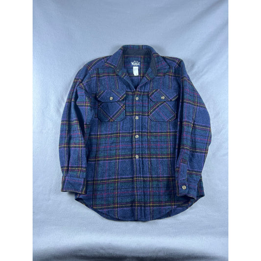 Vintage Woolrich Flannel Plaid Shirt - M