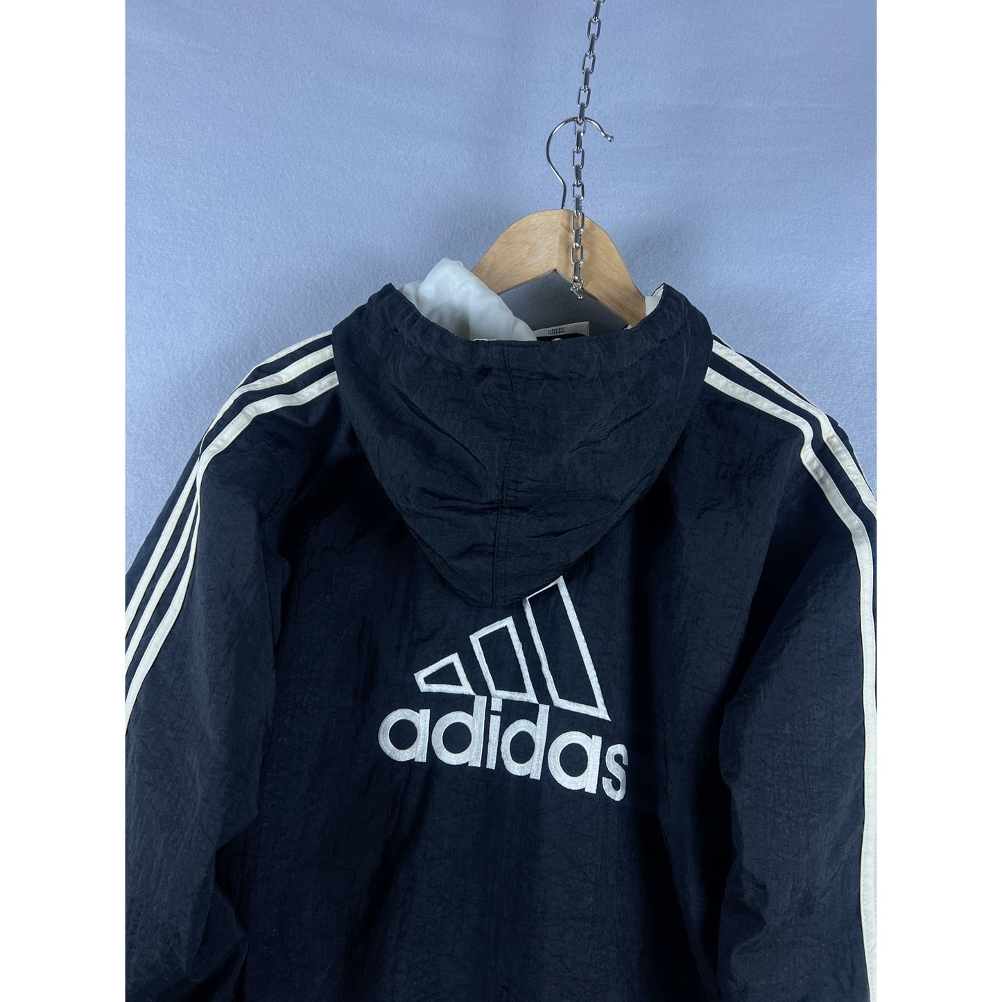Vintage 90s Adidas Spellout Jacket - L