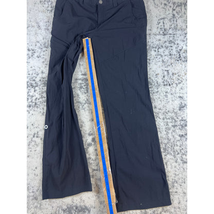 Eddie Bauer TRAVEX Black Pocket Outdoor Pants - 8
