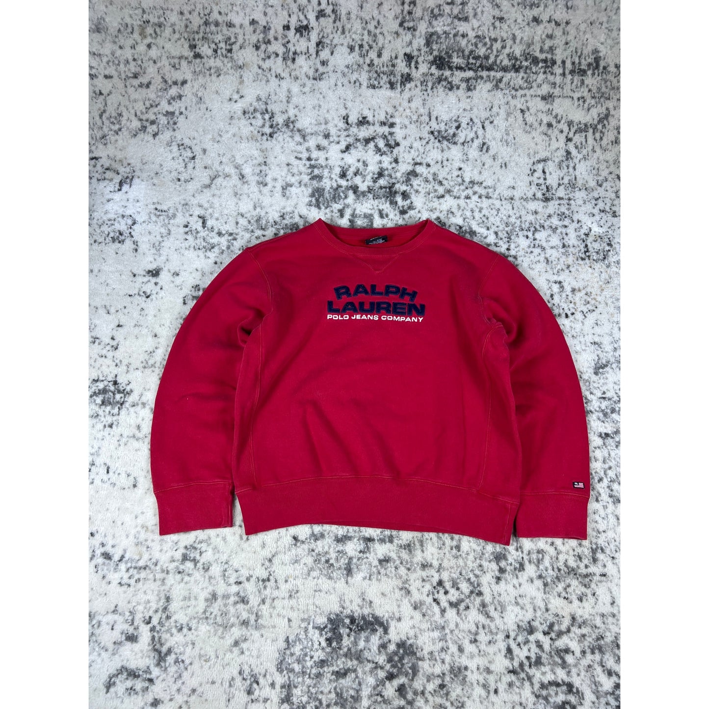 VTG Ralph Lauren Polo Jeans Spellout Crewneck - L