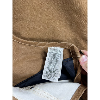 Carhartt Washed Duck Insulated Bib Overall - M