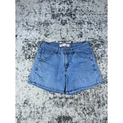 VTG Levi's 515 Women's Denim Shorts Size 8 Low Rise Blue Jean Shorts