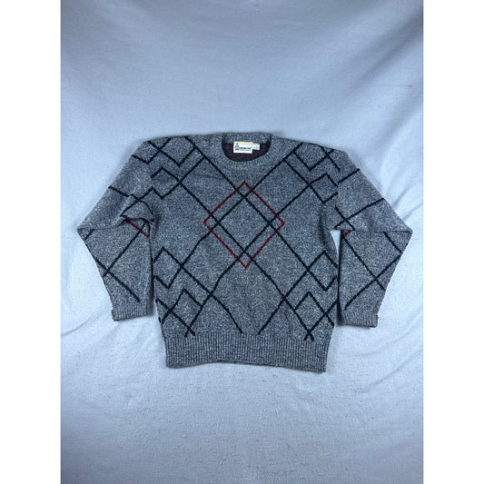 Vintage London Fog Argyle Sweater - L