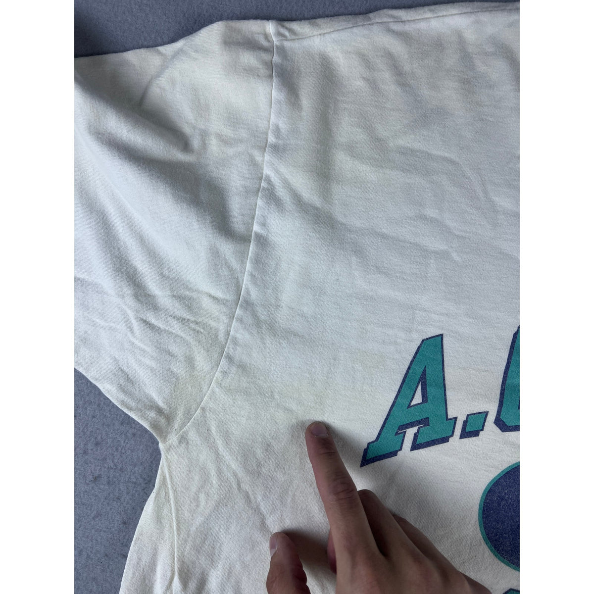 Vintage AC Surf Baseball T-Shirt - XL