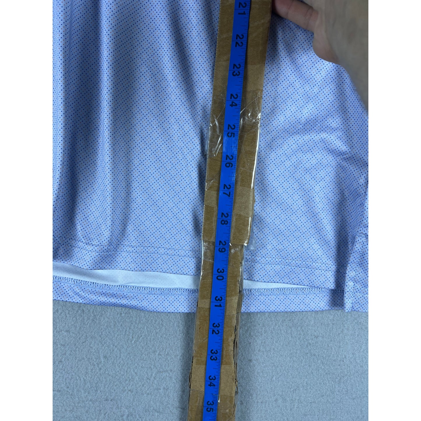 adidas Geometric Golf Polo Shirt - L