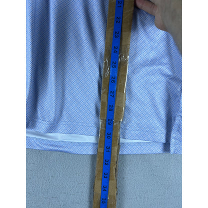 adidas Geometric Golf Polo Shirt - L