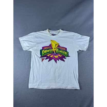 Vintage 1994 Mighty Morphin Power Rangers T-Shirt Youth - L