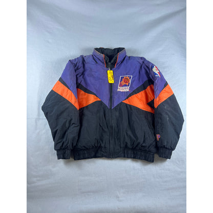Vintage 90s NBA Pro Player Phoenix Suns Puffer Jacket - L