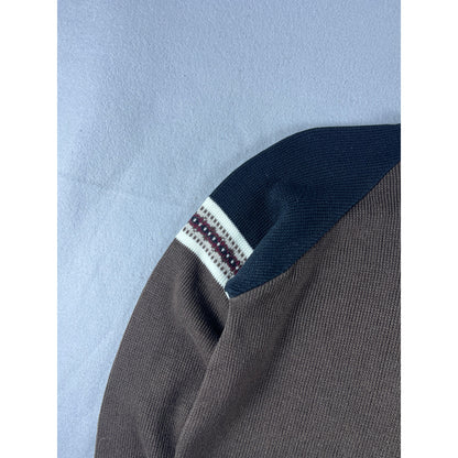 Vintage Knit Fair Isle Sweater - L