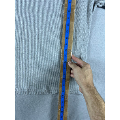 Retrofit Thermal Waffle Knit Shirt - L