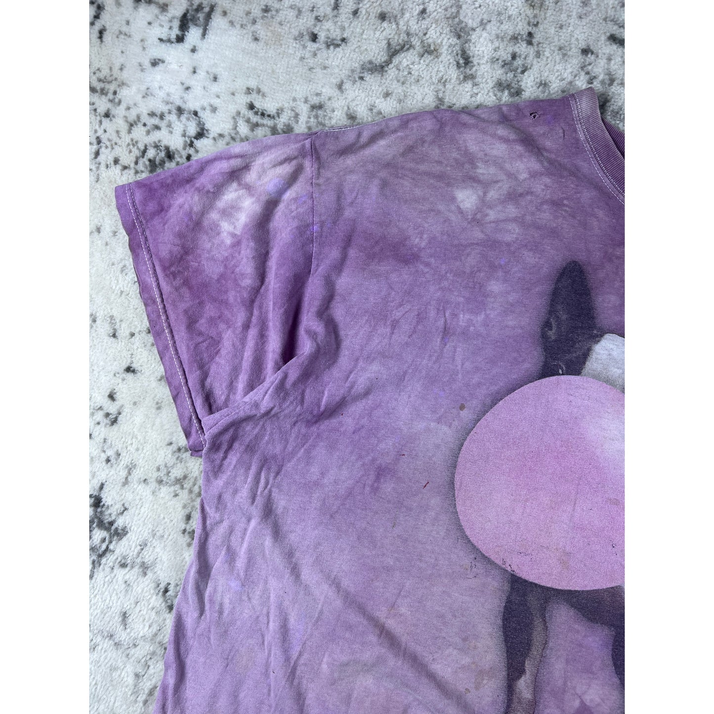 Vintage Purple Bubble Gum Dog Shirt - XXL