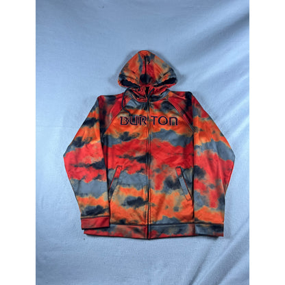 Burton Tie Dye Fleece Hoodie - L