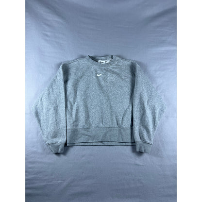 Nike Center Swoosh Crewneck Gray - XL