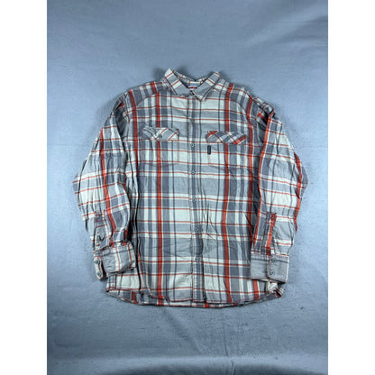 Columbia Flannel Plaid Shirt - XL