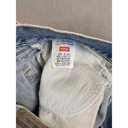 Wrangler Relaxed Fit Denim Jeans - 33x30
