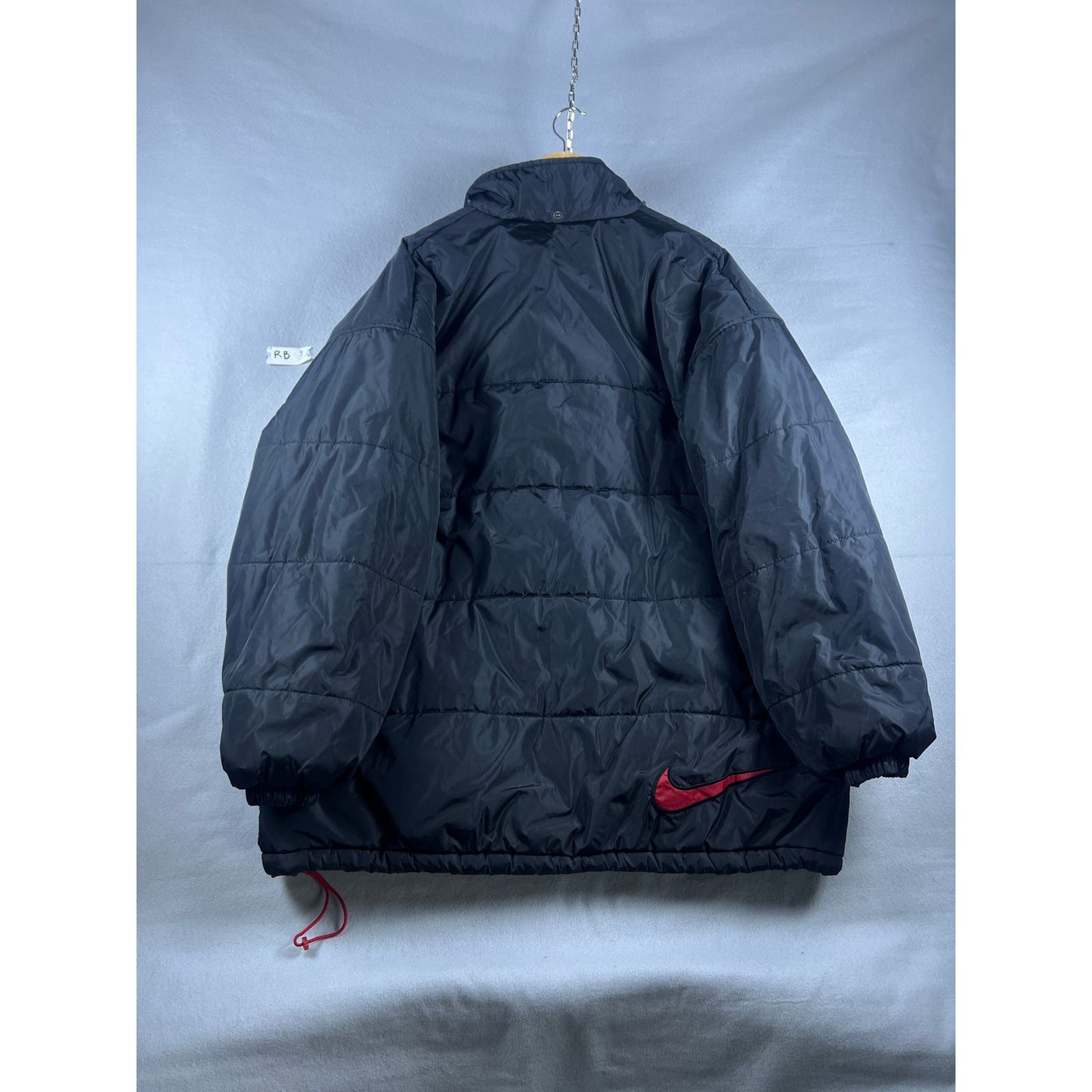 Vintage 90s Nike Puffer Jacket - XL Black