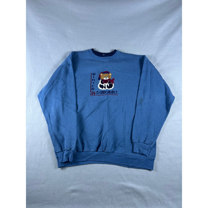 Vintage Winter Is Unbearable Sweatshirt - 1X
