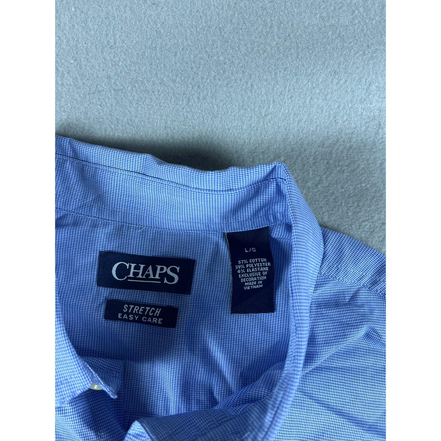 Chaps Check Preppy Shirt - L