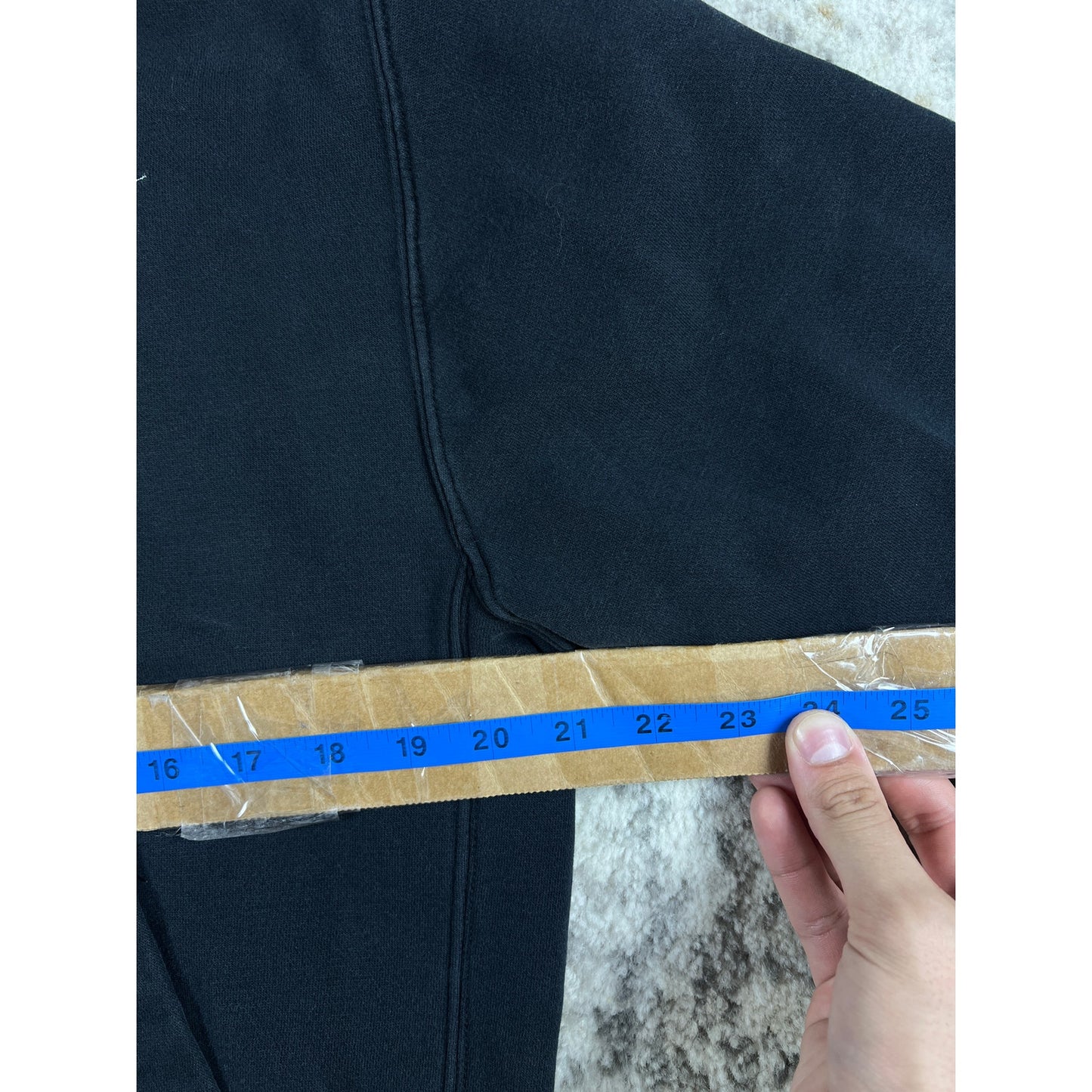 Black Nike Hoodie Mens - S