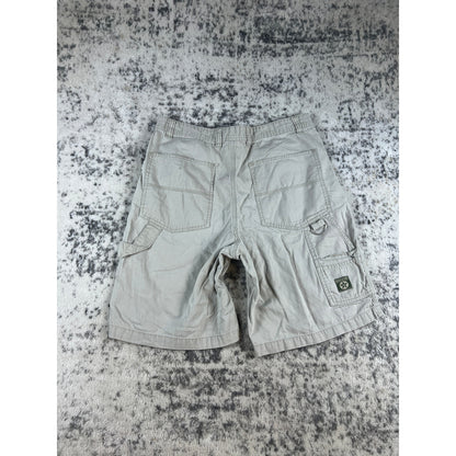 Vintage Faded Glory Tan Cargo Shorts - 34