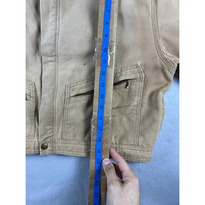 Vintage Carmel Tan Cropped Carhartt Jacket - XL
