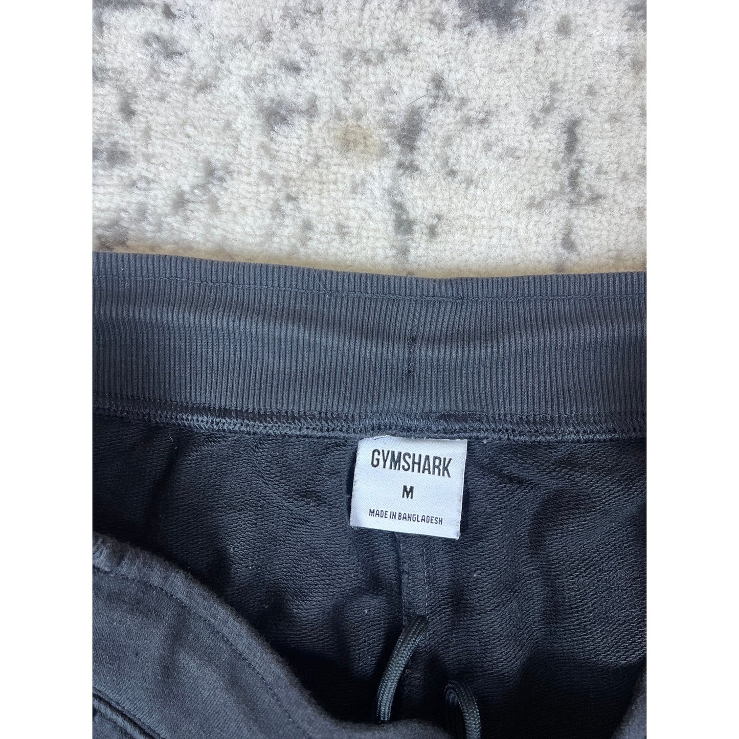Black Gymshark Cotton Sweat-shorts - M