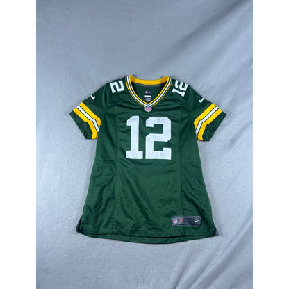 Green Bay Packers Aaron Rodgers #12 Jersey Womens - M