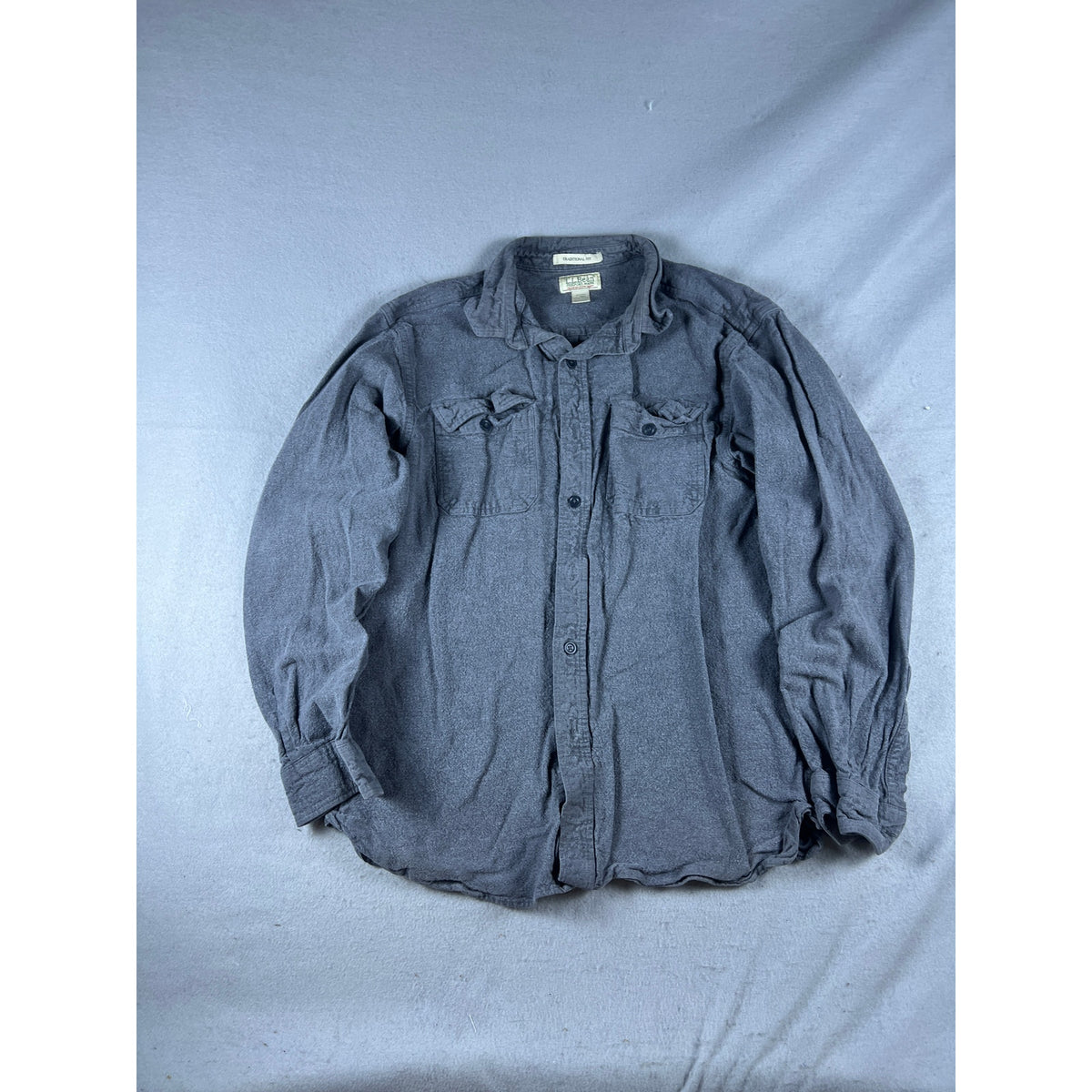 LL Bean Traditional Fit Chamois Shirt - L