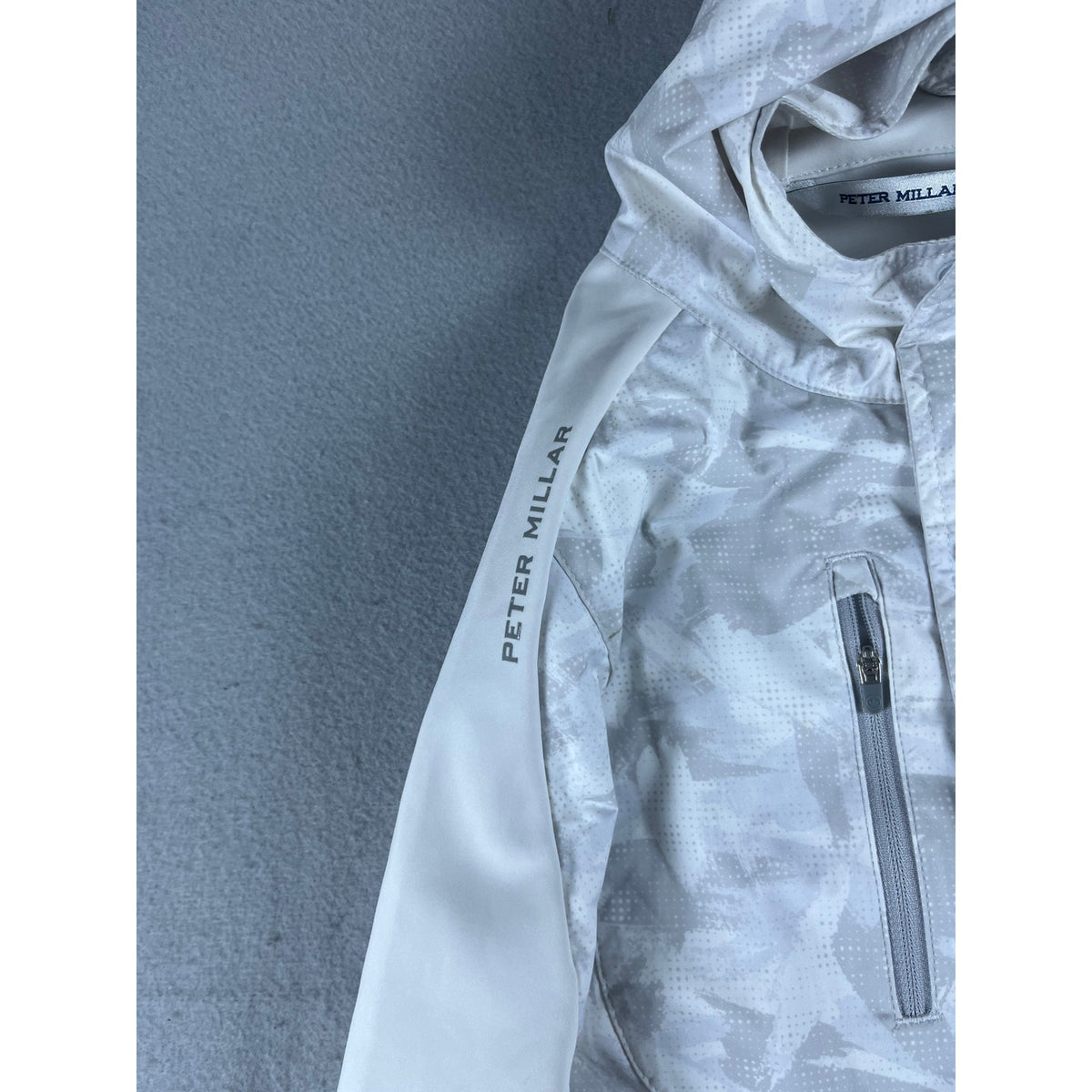 Peter Millar Pursuit Camo Pullover Hoodie - M
