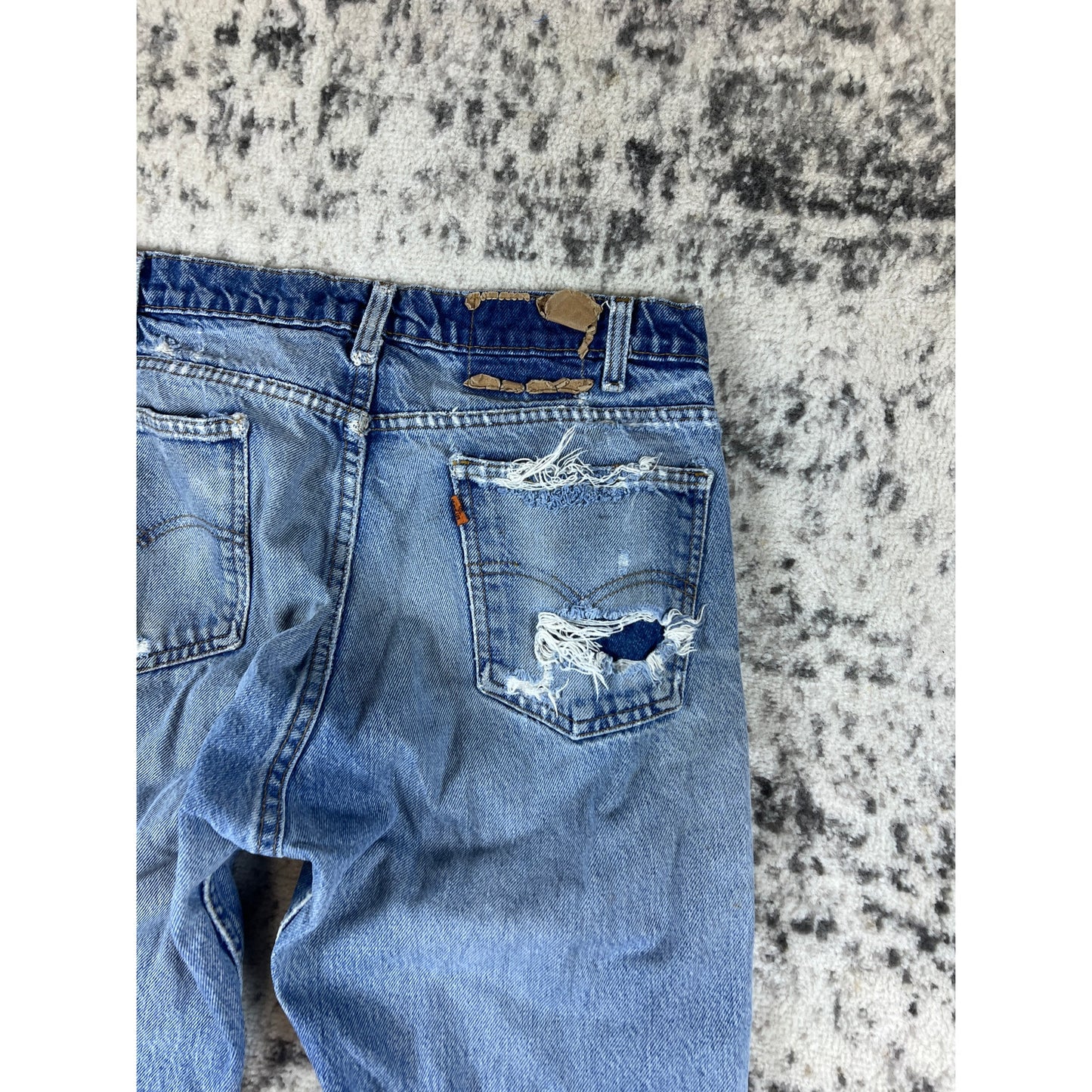 Vintage Levi Orange Tab Denim Jeans - 34x32