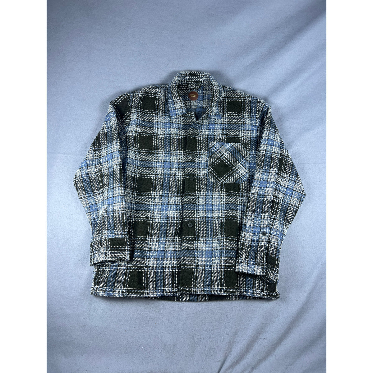 Common People Tweed Plaid Shacket - XL