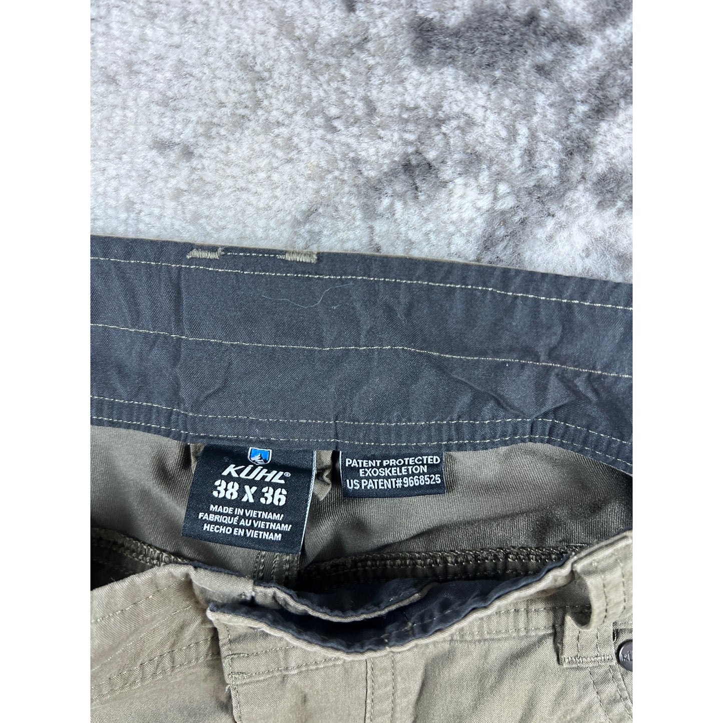 Kuhl Radikl Olive Tan Hiking Pants - 38