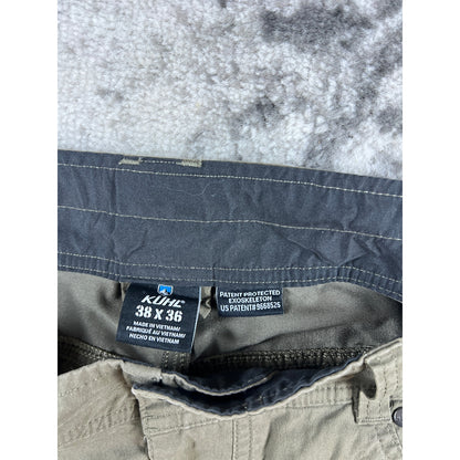 Kuhl Radikl Olive Tan Hiking Pants - 38